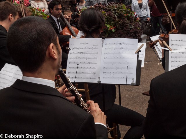 They're playing Mozart