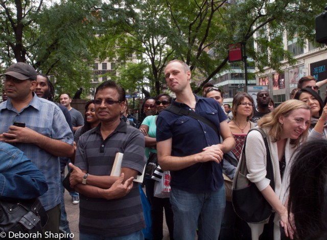 The audience is intrigued