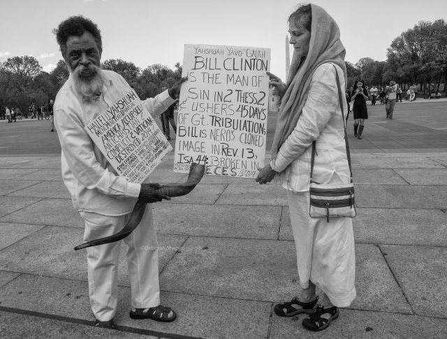 Exercising the right to free speech in Washington, DC