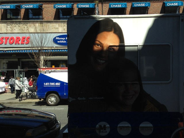 Why is this woman smiling?