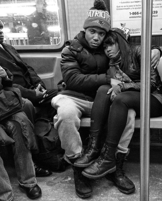 On the way to watch the big game