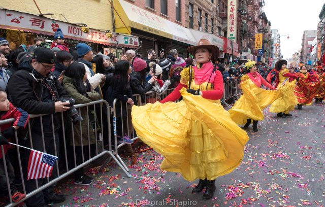 Dancers on Mott Street